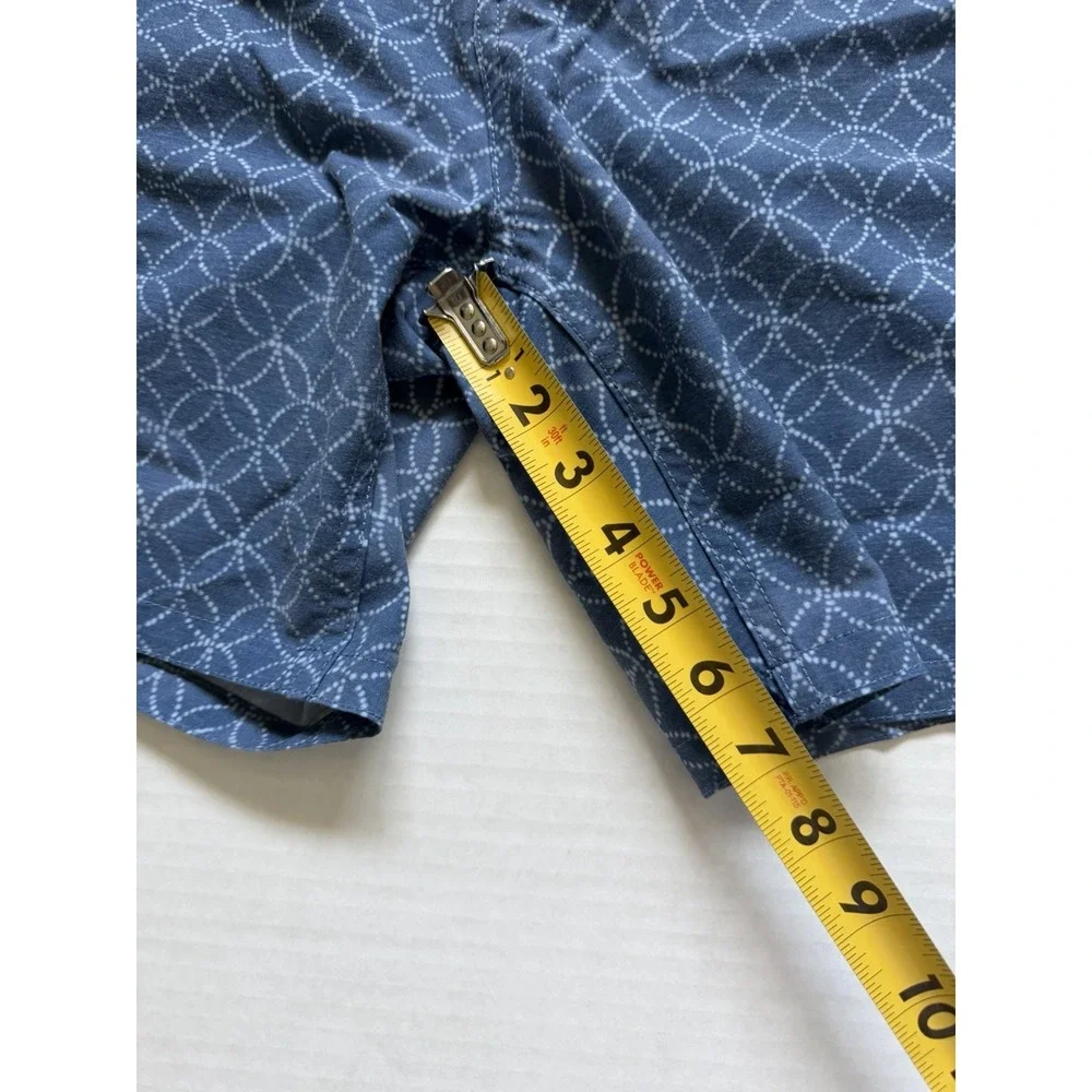 Faherty Men's Swim Shorts Swim Trunks Blue Size 36